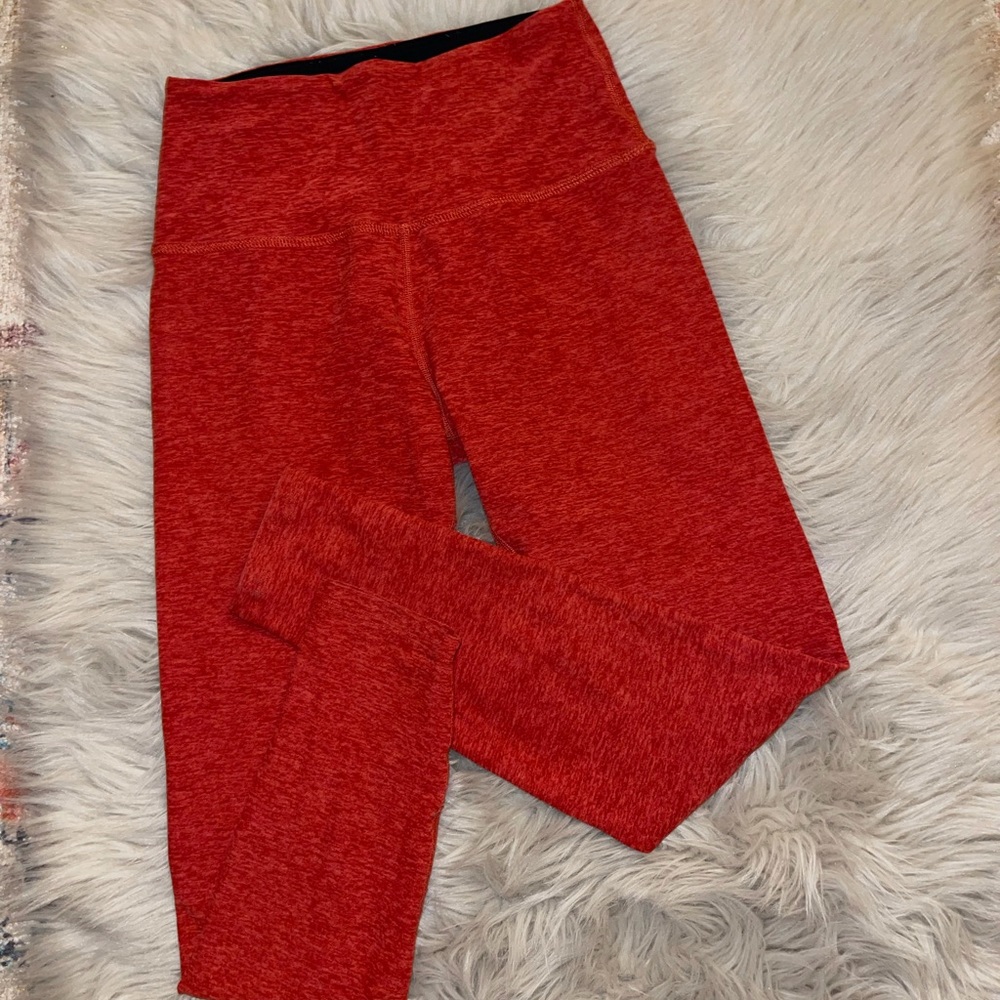 Beyond Yoga Red Leggings